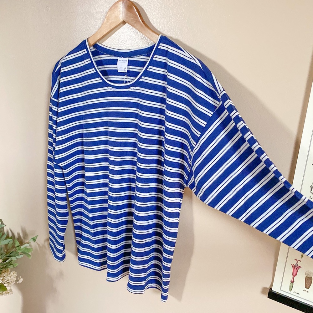 Organic Cotton Striped Tee - Picture 4 of 6